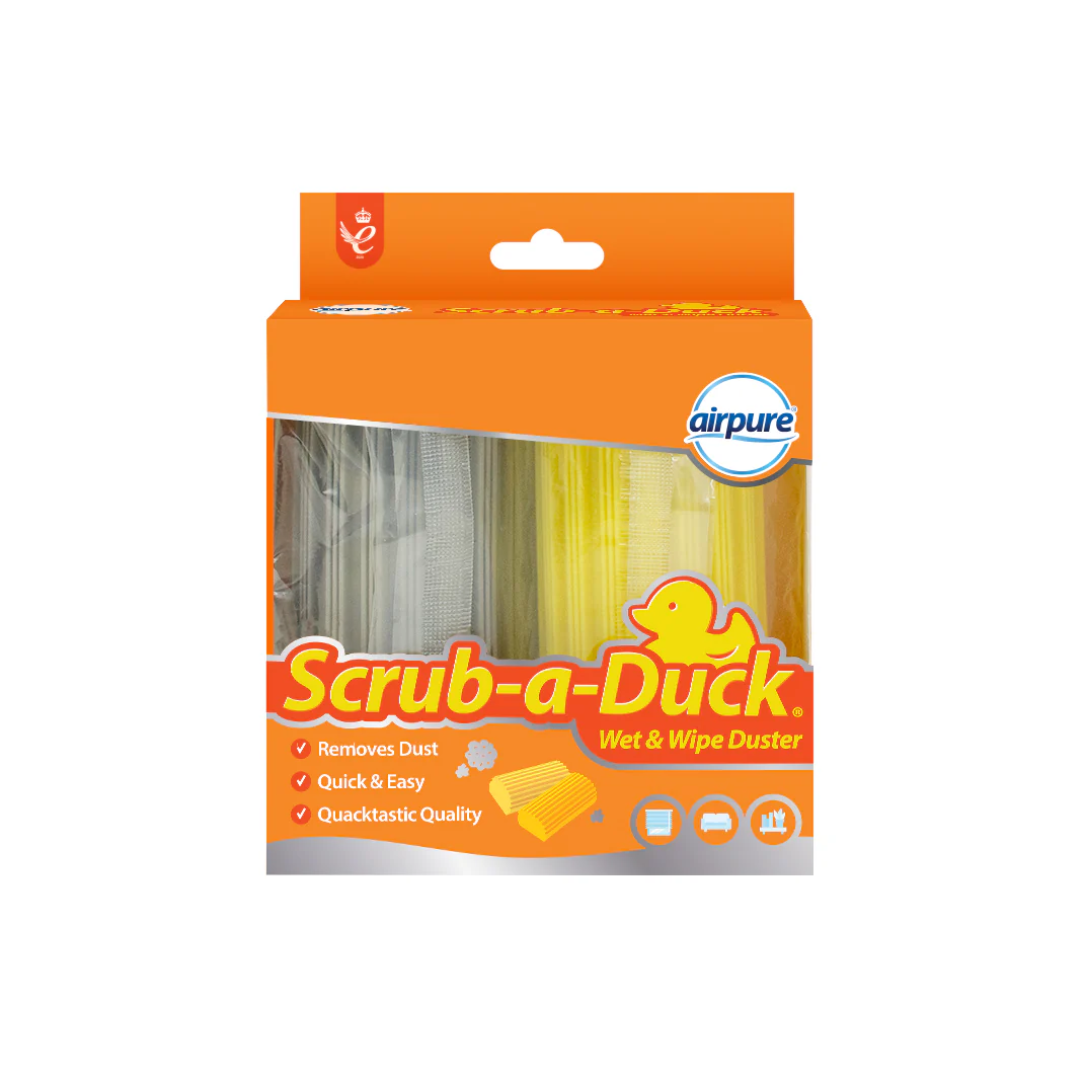 AIRPURE SCRUB-A-DUCK WET & WIPE DUSTER 2 PACK