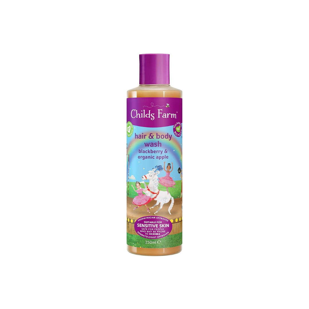 CHILDS FARM HAIR&BODYWASH BLCKBERRY&APPL 250ML
