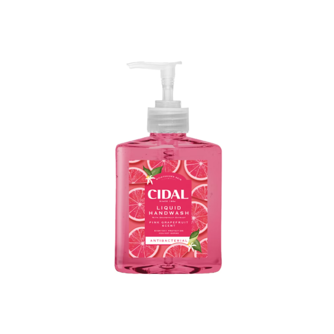 CIDAL ANTIBAC LQUID H/WASH GRAPEFRUIT 250ML