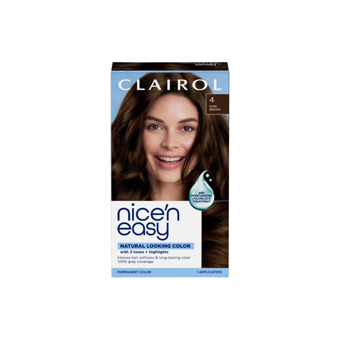 CLAIROL NICE N EASY 4 DARK BROWN 1S
