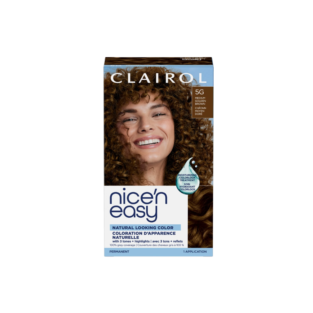 CLAIROL NICE N EASY 5G MED GOLD BROWN 1S