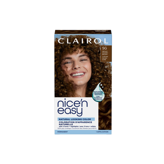 CLAIROL NICE N EASY 5G MED GOLD BROWN 1S