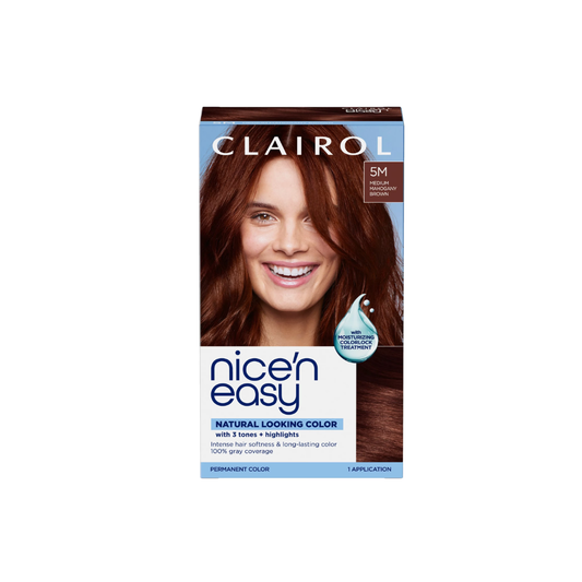 CLAIROL NICE N EASY 5M MED MAHOG BROWN 1S