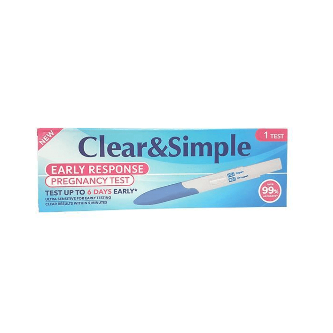 CLEAR & SIMPLE EARLY RESPONSE PREG KIT